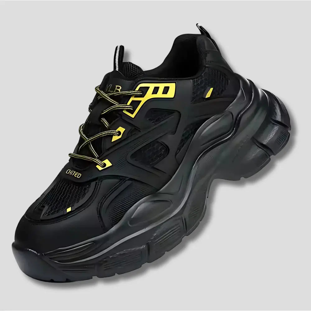 CHITED Cross - Baskets de sécurité légères à porter Noir Stock Central acier ales baskets chited confort cross curit embout environnements exigeants légère maille optimale porter pour protection rieur rieure semelle sécurité tiss travail