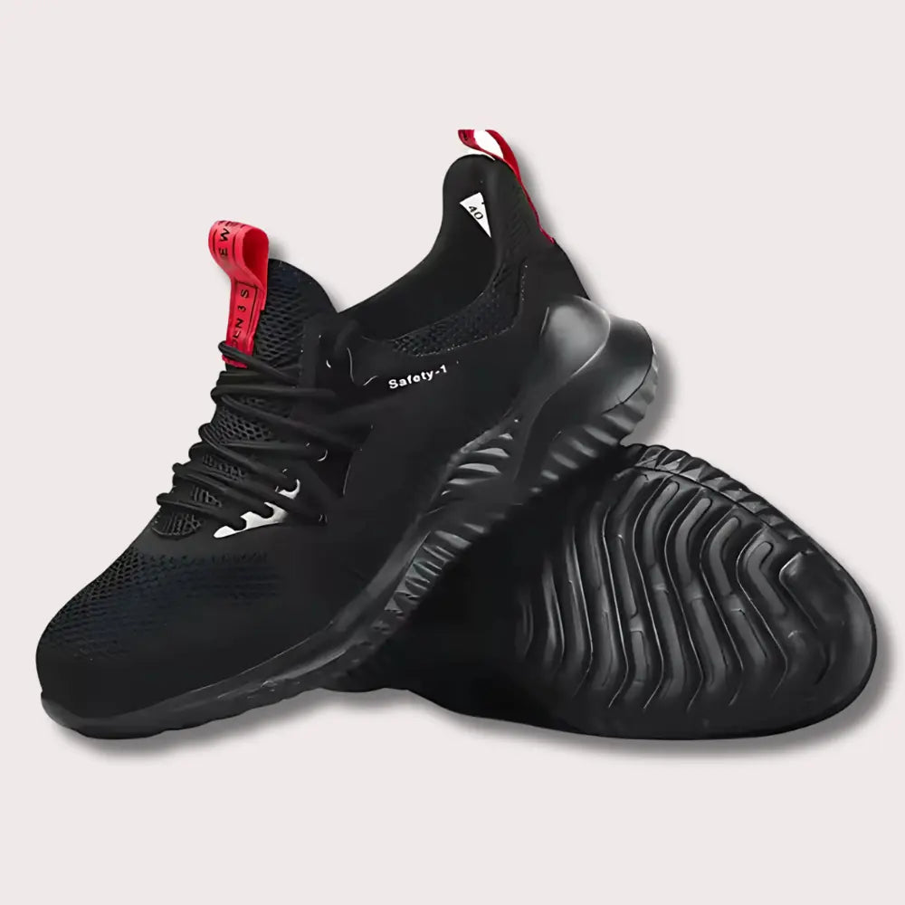 WEJUMP - Baskets de sécurité à doublure respirante acier assurent automne baskets caoutchouc certifi confort curit dans doublure durabilit durable embout environnements exceptionnelle hiver journ long maille optimale pour printemps protection respirante riau rieur rieure semelle sécurité tout toutes tricot volant wejump