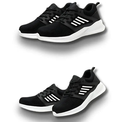 AIRSTEEL - Baskets de sécurité noires basket de sécurité pour homme et femme baskets de sécurité noires Baskets de sécurité S1