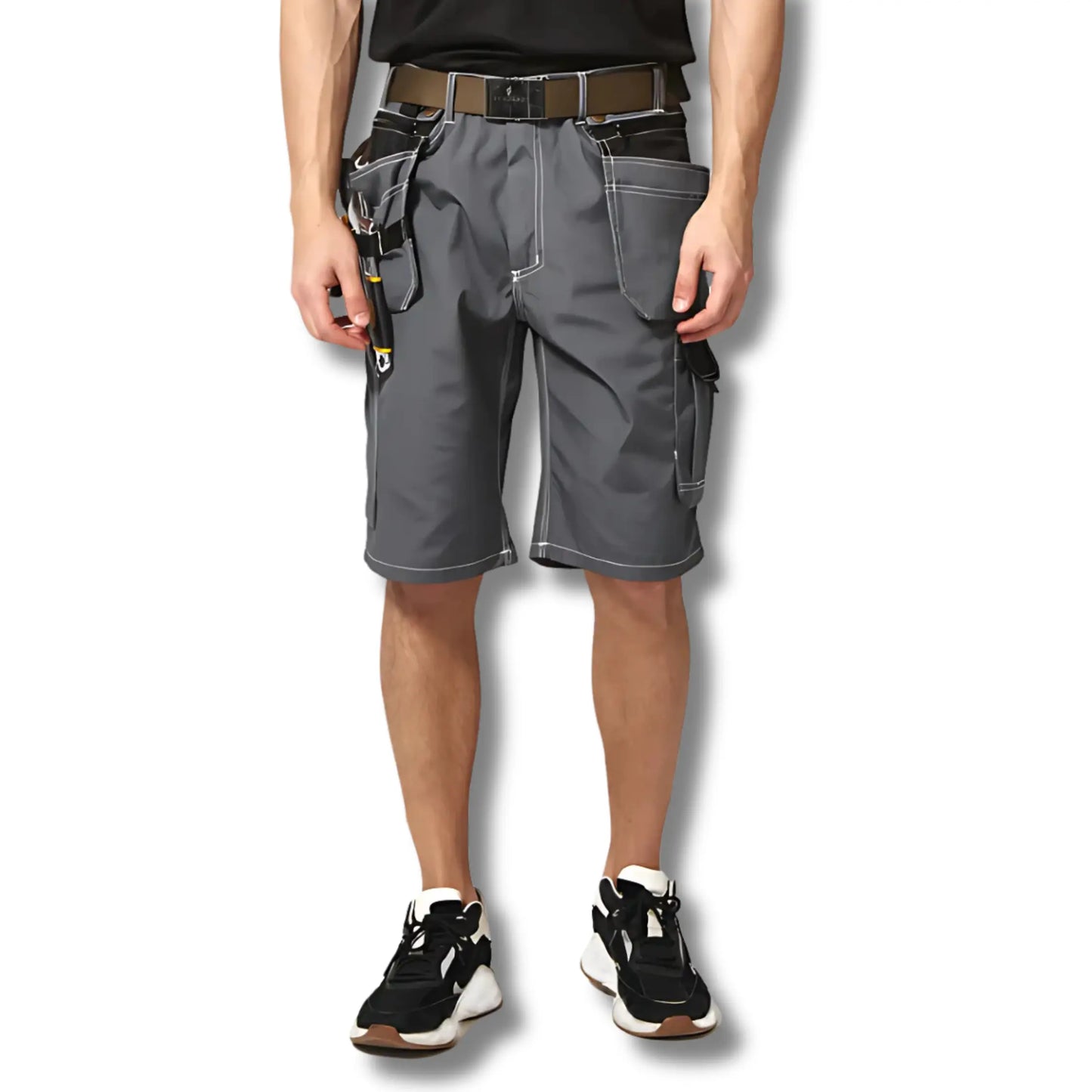 BAUSKY – Short de travail léger et confortable bausky confort confortable journ multi poches pochesbausky pour professionnels short tout travail