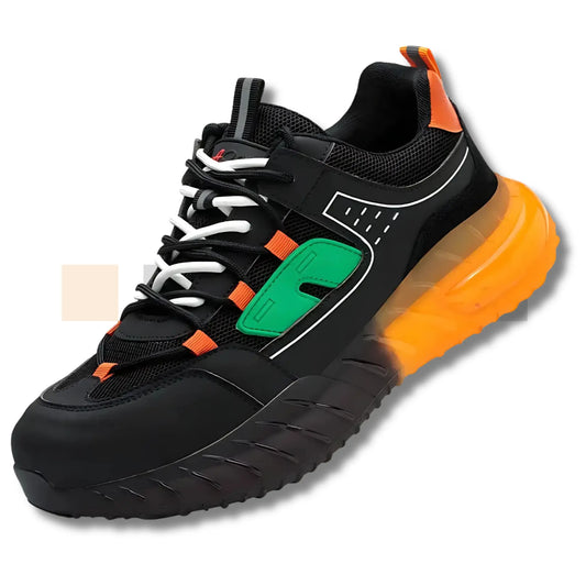 AQX - Baskets de sécurité souples Noir ales baskets confort curit elles flexible journ leur pour protection sont souples travail