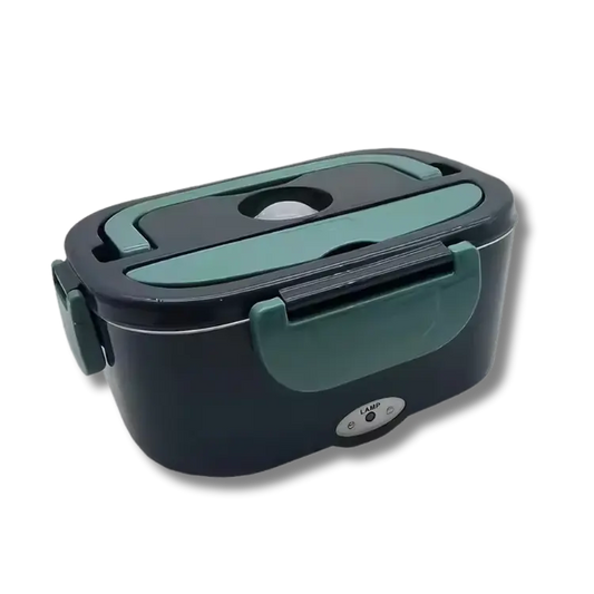 Boîte à Lunch Électrique 3-en-1 - Maison, Bureau et Voiture 220v avec bureau camion cette chauds chauffez cipient compartiment confort cuill domestique elle facile fourchette inclus inox isotherme lectrique lunch maison minutes nettoyer partout plastique portable pour praticit pratiques quotidien rapide repas tout voiture voiturebo