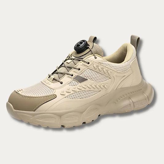 CROSSAFE - Baskets de sécurité à lacets automatiques acier anti antid automatique automatiques automne baskets bouton confort crasement crossafe curit doublure durable elles embout fermeture lacets maille mesh pour printemps rapante respirant rieure rotatif semelle sistante sécurité travail