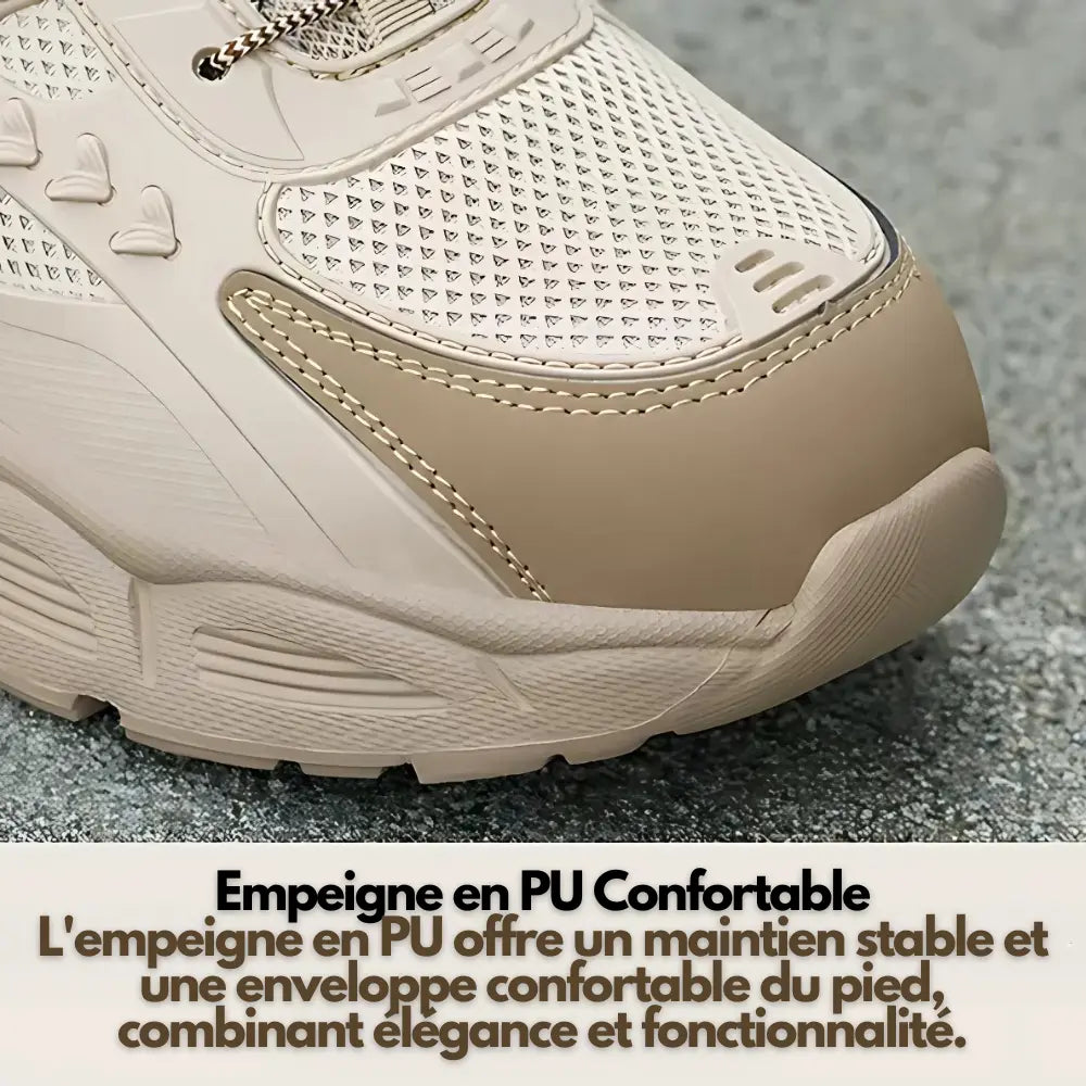 CROSSAFE - Baskets de sécurité à lacets automatiques acier anti antid automatique automatiques automne baskets bouton confort crasement crossafe curit doublure durable elles embout fermeture lacets maille mesh pour printemps rapante respirant rieure rotatif semelle sistante sécurité travail