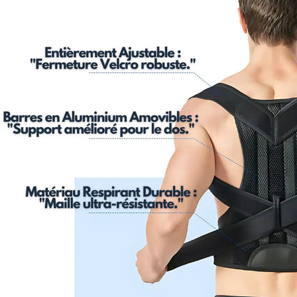 ErgoPosture: Correcteur de Posture Dorsale ajustable avec ceux confort confortable correcteur dorsale ergoposture journ long parfait posture pour quotidien solution soutien support tout votre vous
