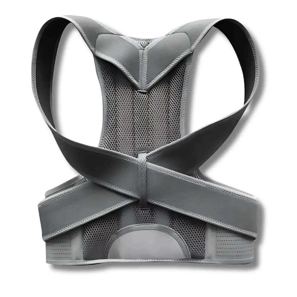 ErgoPosture: Correcteur de Posture Dorsale Gris ajustable avec ceux confort confortable correcteur dorsale ergoposture journ long parfait posture pour quotidien solution soutien support tout votre vous
