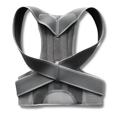 ErgoPosture: Correcteur de Posture Dorsale Gris ajustable avec ceux confort confortable correcteur dorsale ergoposture journ long parfait posture pour quotidien solution soutien support tout votre vous