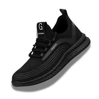 FASHION X GUIYSA - Baskets de sécurité hautes Noir basket de sécurité noir basket de sécurité pour homme et femme Baskets de sécurité hautes Baskets de sécurité S1