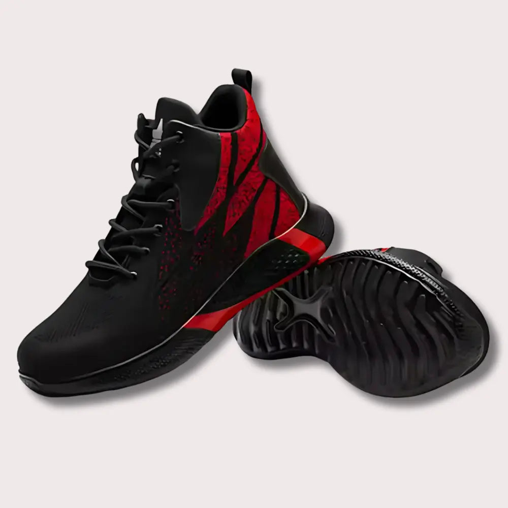 FashStep | Bottes de sécurité style running Rouge 200j acier anti antid aussi avec bottes caoutchouc confortables curit diaire elles embout fashstep haute interm jusqu kevlar leur maille perforation pour protection rapant respirantes rieure running semelle sistance style ultra