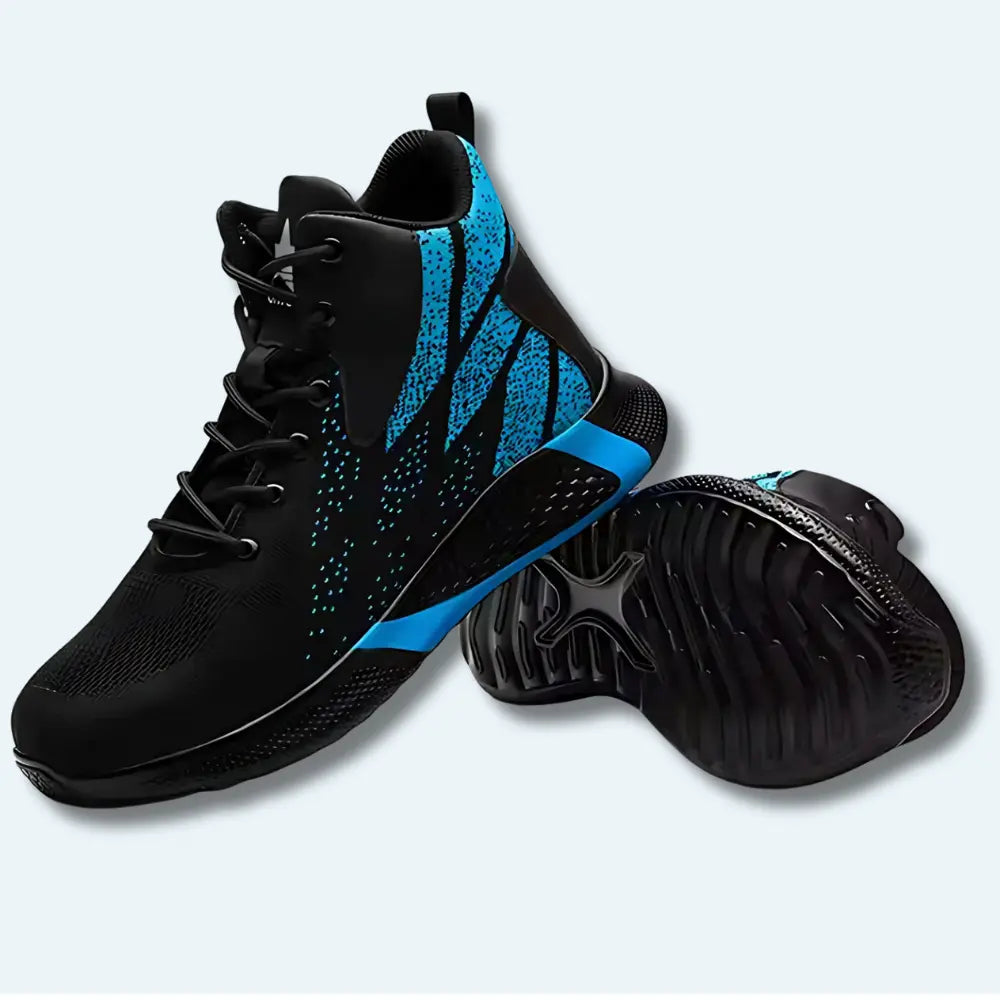 FashStep | Bottes de sécurité style running Bleu 200j acier anti antid aussi avec bottes caoutchouc confortables curit diaire elles embout fashstep haute interm jusqu kevlar leur maille perforation pour protection rapant respirantes rieure running semelle sistance style ultra