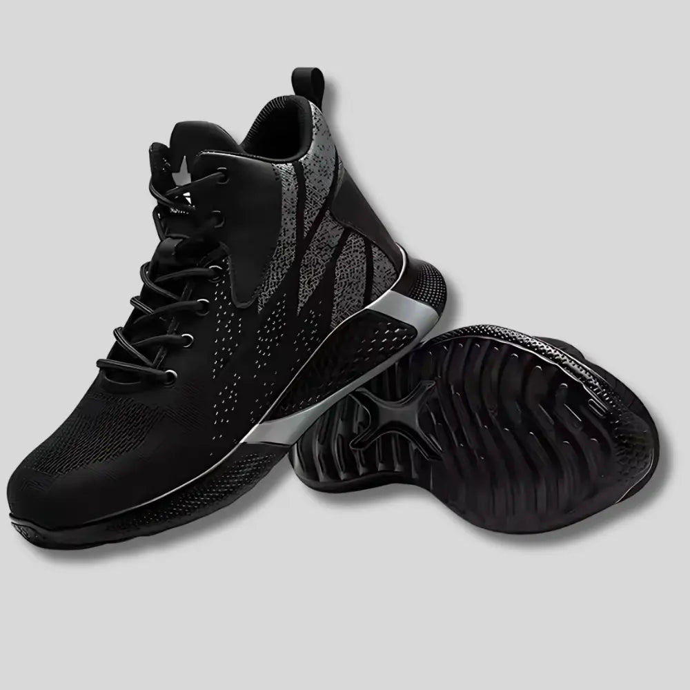 FashStep | Bottes de sécurité style running Noir 200j acier anti antid aussi avec bottes caoutchouc confortables curit diaire elles embout fashstep haute interm jusqu kevlar leur maille perforation pour protection rapant respirantes rieure running semelle sistance style ultra