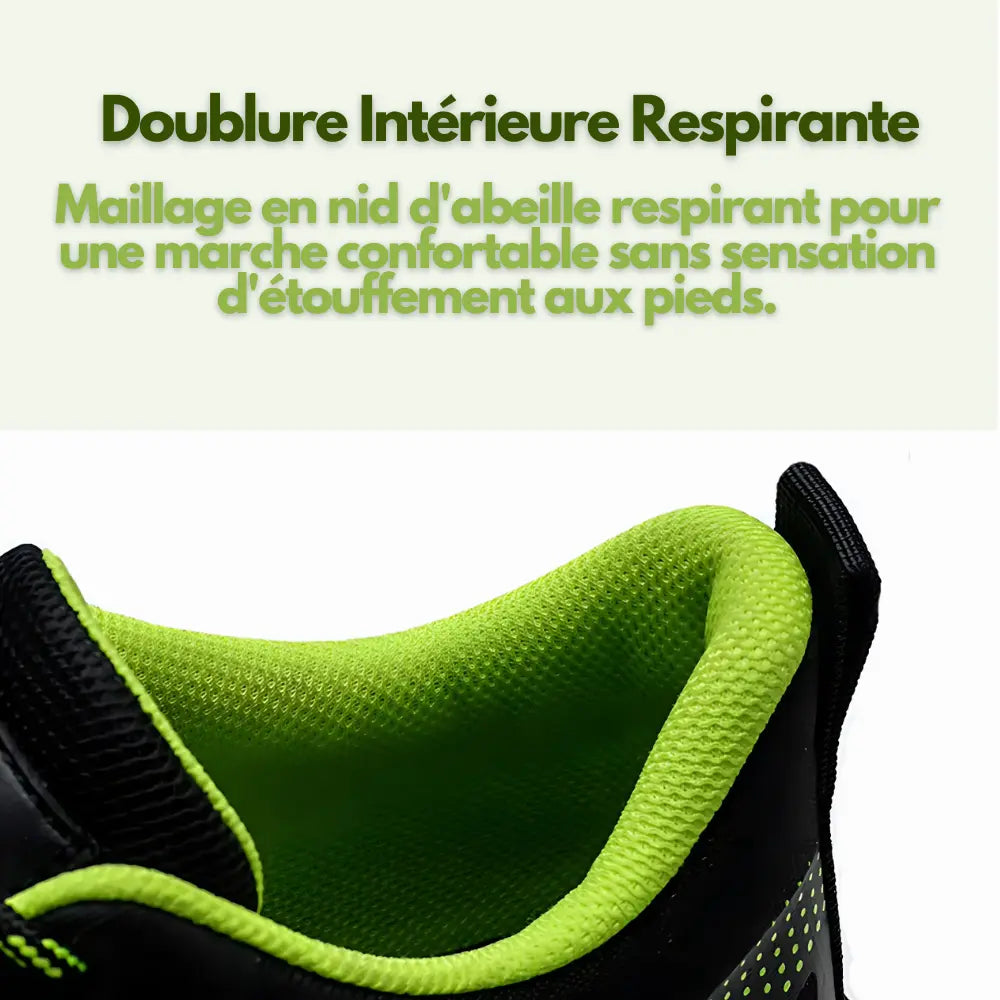 Fashion OCB - Baskets de sécurité à embout en acier acier automne baskets chaussures confort curit diaire durable embout environnements fashion hiver interm maille optimal pour printemps protection renforc riau rieur rieure saison semelle sont travail