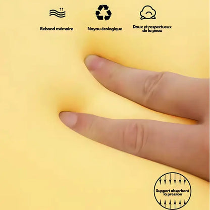 Ferns | Coussin Dossier et Siège Orthopédique assise avec bureau coccyx confort coussin design dique dossier douleurs ferns forme haute housse lavable lombaire lombaires maison moire mousse orthop posture pour prolong respirant soutien tissu toute utilisation voiture votre