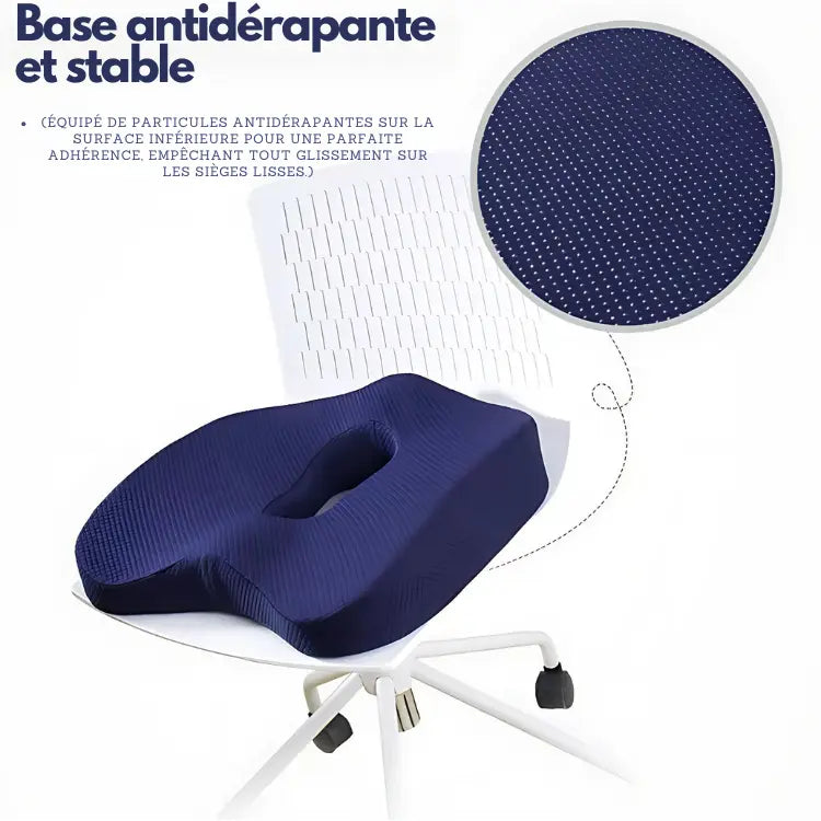 Ferns | Coussin Dossier et Siège Orthopédique assise avec bureau coccyx confort coussin design dique dossier douleurs ferns forme haute housse lavable lombaire lombaires maison moire mousse orthop posture pour prolong respirant soutien tissu toute utilisation voiture votre