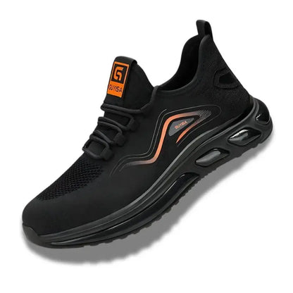 GUY-ISA - Baskets de sécurité Orange 1 basket de sécurité pour homme et femme Baskets de sécurité Baskets de sécurité normées