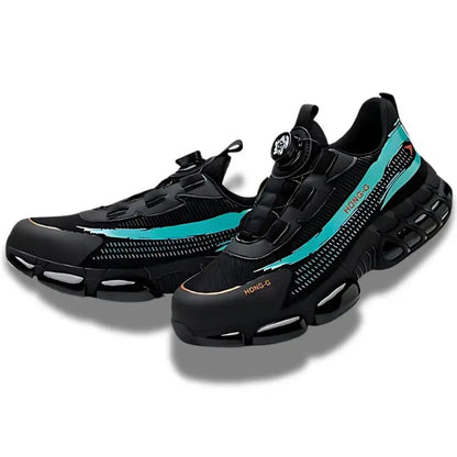 HONG-G - Baskets de sécurité basket de sécurité noir Basket de sécurité pour homme et femme Baskets de sécurité S1p