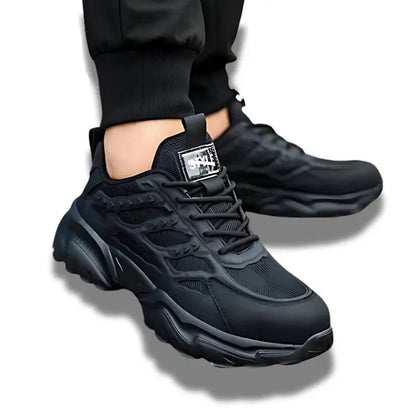 KEEP-STYLE - Baskets de sécurité mixtes basket de sécurité iso 20345 basket de sécurité noir Basket de sécurité pour homme et femme Baskets de sécurité S1