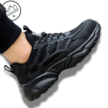 KEEP-STYLE - Baskets de sécurité mixtes basket de sécurité iso 20345 basket de sécurité noir Basket de sécurité pour homme et femme Baskets de sécurité S1