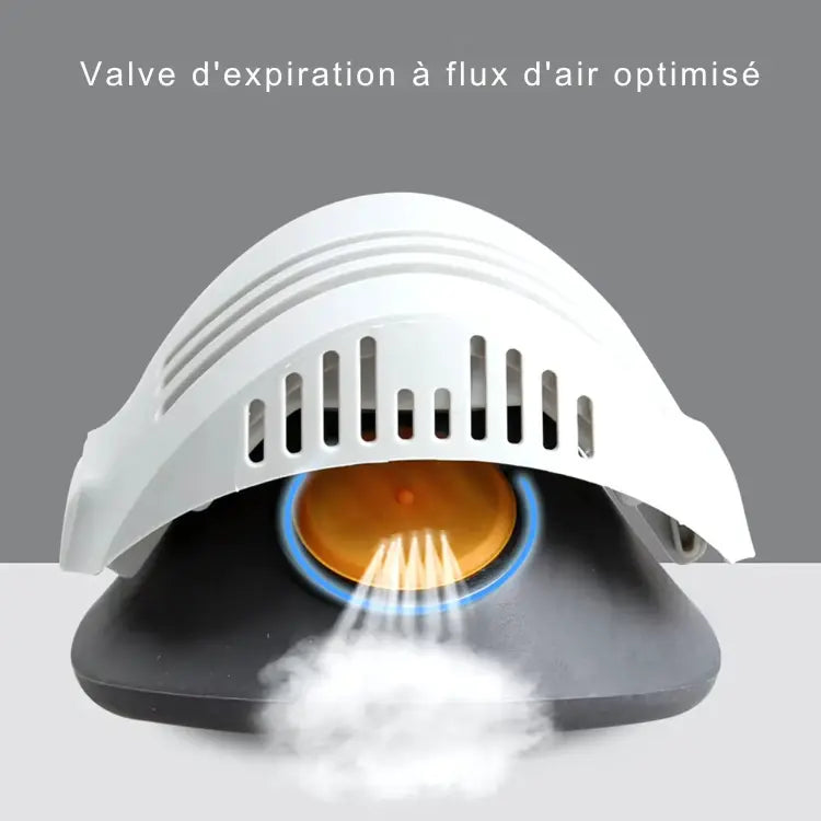 Masque de protection respiratoire ergonomique PM2.5 20pcs activit autres bien confort cotton dust ergonomique expiration face facilement filter filtres fines half mask masque parfaitement particules pendant permet plus polluants pour poussi proof prot protection rempla respiratoire respirator respirer rieur sans sant valve visage votre vous