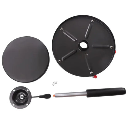 MecaRoll – Tabouret d'atelier multifonction réglable avec assise ergonomique Noir Stock Central ajustable assise atelier avec confort confortable ergonomique ergonomiquetabouret glable hauteur mecaroll mobilit multifonction pour rangement rotation tabouret travail votre