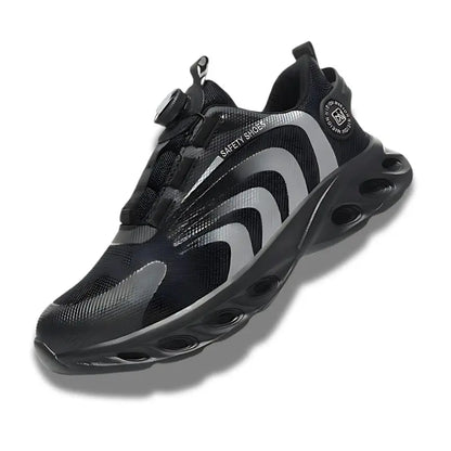 NIEION - Baskets de sécurité pour homme Gris basket de sécurité pour homme basket de sécurité s3 basket de travail s1