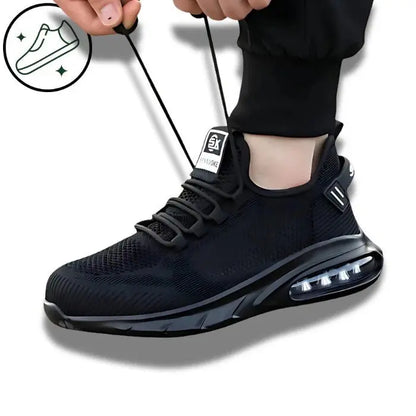 Baskets de sécurité respirantes | SENNUOKE avec baskets certifi commandez confort curit environnements leur maille maintenant pour protection quotidien respirantes rieure semelle sennuoke style