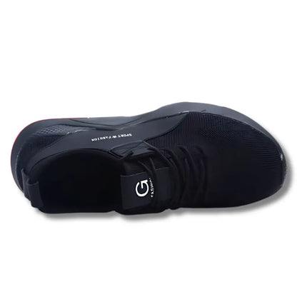 SPORT Fashion - Baskets de sécurité rouges et noires acier anti antid baskets crevaison curit embout fashion noires optimale pour protection rapante rouges semelle sistance sport