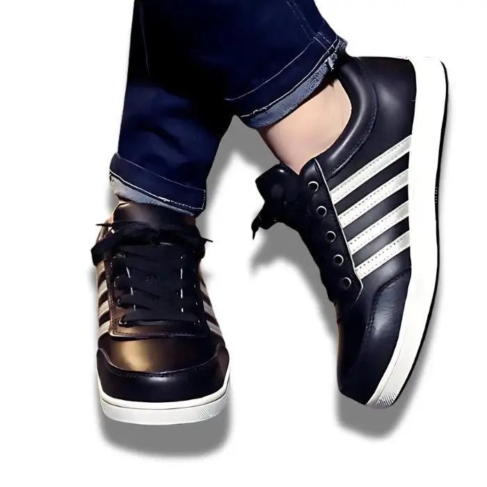 STEELSTRIDE - chaussures de sécurité basses pour homme chaussure de sécurité cuir noir chaussure de sécurité pour homme chaussure de sécurité S1 chaussures de sécurité basses