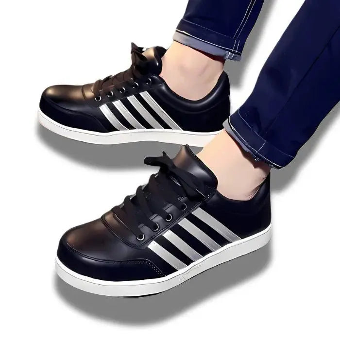 STEELSTRIDE - chaussures de sécurité basses pour homme chaussure de sécurité cuir noir chaussure de sécurité pour homme chaussure de sécurité S1 chaussures de sécurité basses