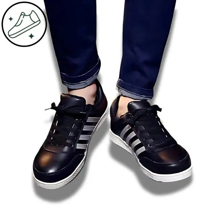 STEELSTRIDE - chaussures de sécurité basses pour homme chaussure de sécurité cuir noir chaussure de sécurité pour homme chaussure de sécurité S1 chaussures de sécurité basses