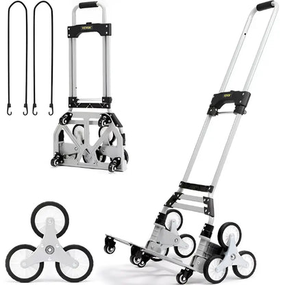 VEVOR Chariots de Manutention pour Escaliers capacit chariots couvrez dans escaliers jardinage jusqu livraisons manutention nagements poids poign pouces pour roues vevor