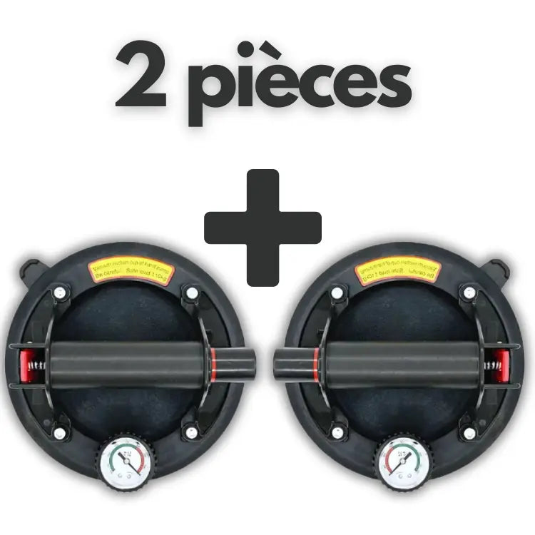 Vacuum Ventouse de Levage 250kg 2 pièces (sans boîte) 250kg accrue avec carreaux confiance curit fiable levage lourds manipulation marque outil plaques pour professionnels qualit riaux tels travaux vacuum ventouse