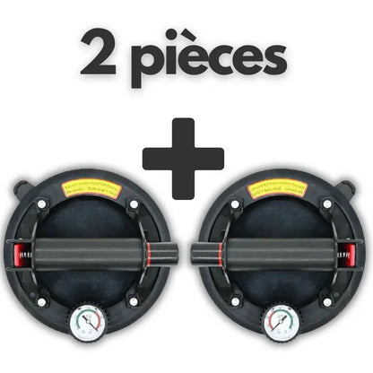 Vacuum Ventouse de Levage 250kg 2 pièces (sans boîte) 250kg accrue avec carreaux confiance curit fiable levage lourds manipulation marque outil plaques pour professionnels qualit riaux tels travaux vacuum ventouse