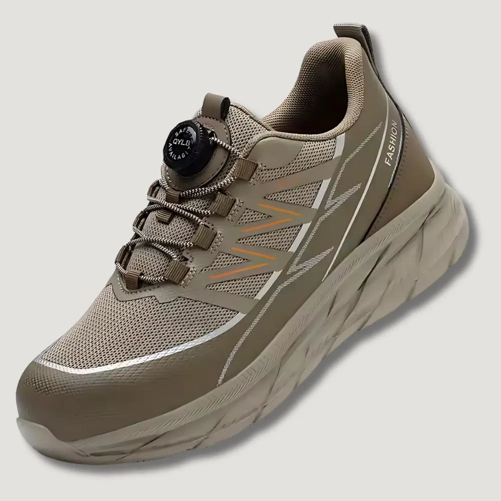 Versa - Baskets de sécurité polyvalentes Khaki acier adapt automne baskets caoutchouc confort doublure durabilit elles embout hiver kelvar leur maille polyvalentes pour printemps professionnels rieure saisons semelle sécurité toutes travail versa