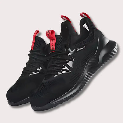 WEJUMP - Baskets de sécurité à doublure respirante acier assurent automne baskets caoutchouc certifi confort curit dans doublure durabilit durable embout environnements exceptionnelle hiver journ long maille optimale pour printemps protection respirante riau rieur rieure semelle sécurité tout toutes tricot volant wejump