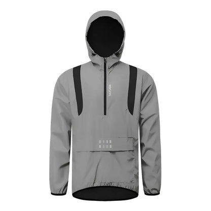 Veste Haute Visibilité au Travail Légère WOSAWE Noir avec capuche avec confort confortable curit haute mouvement pour protection respirant tailles travail veste visibilit vous wosawel