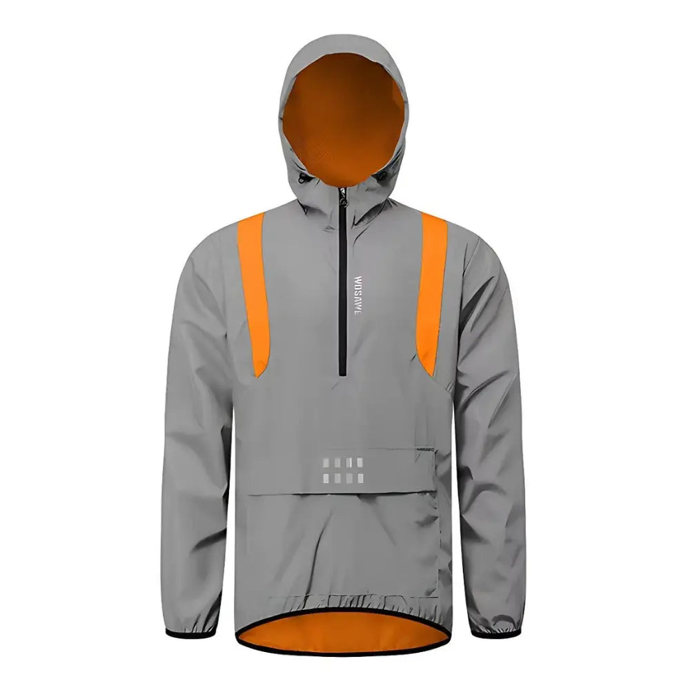 Veste Haute Visibilité au Travail Légère WOSAWE Orange avec capuche avec confort confortable curit haute mouvement pour protection respirant tailles travail veste visibilit vous wosawel