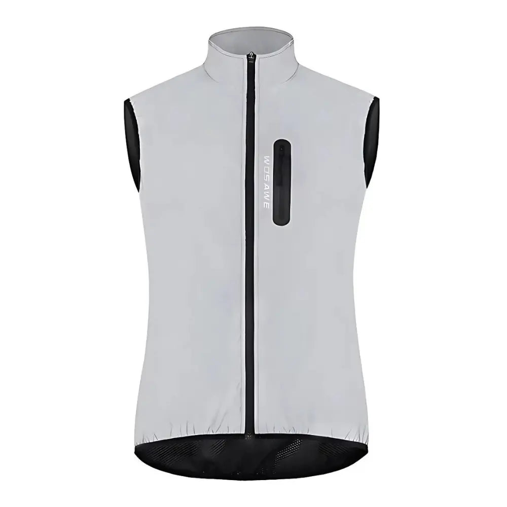 Veste Haute Visibilité au Travail Légère WOSAWE Noir sans manche avec confort confortable curit haute mouvement pour protection respirant tailles travail veste visibilit vous wosawel