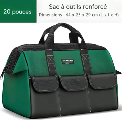 WinHunt - Sac à outils multifonctions avec poignée Type B 20 pouces avec bricoleurs capacit compartiments confort design ergonomique grande multifonctions outils oxford poches poign pour pratique professionnels robuste sistant tissu tous transportez votre vous winhunt