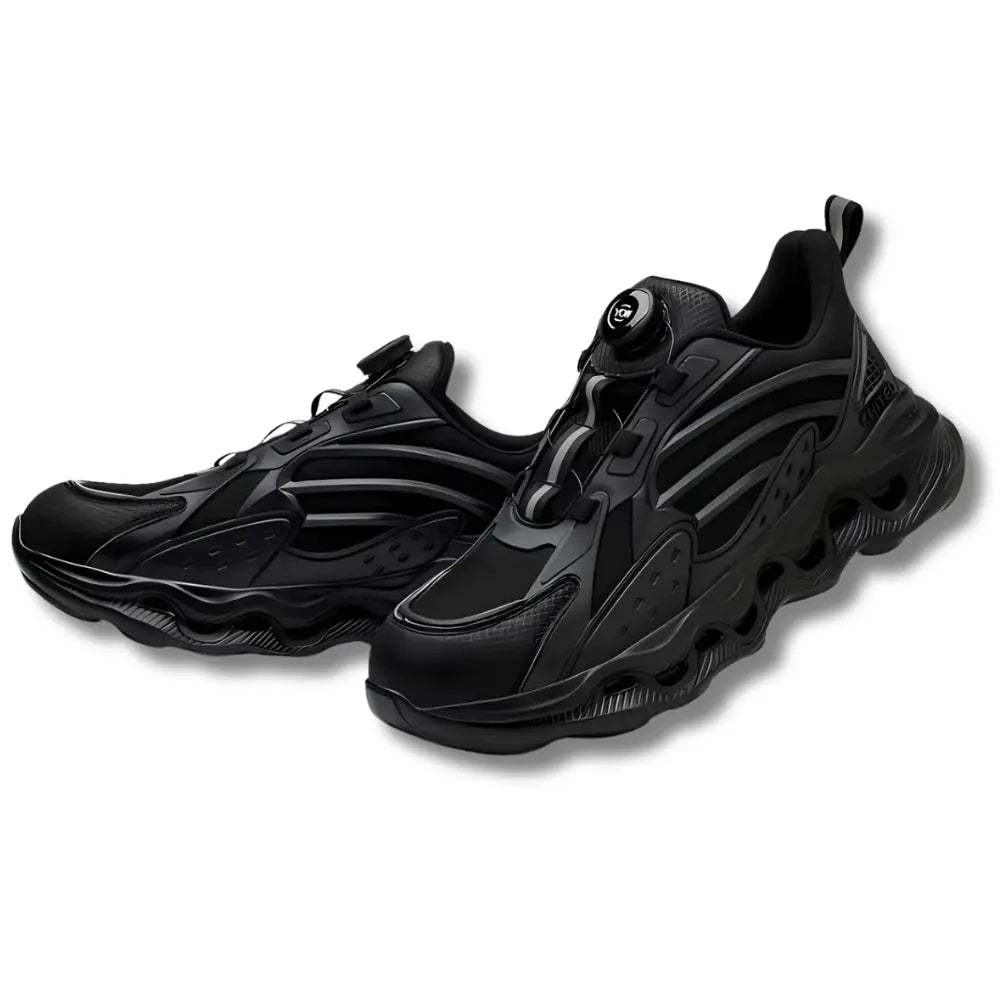 YOH - Baskets de sécurité robustes acier baskets chocs confort contre curit diaire doublure durable elle embout fiable interm kevlar maille mouche offre pour prolong protection respirante rieure robustes semelle sistant sistante tige tissage usure