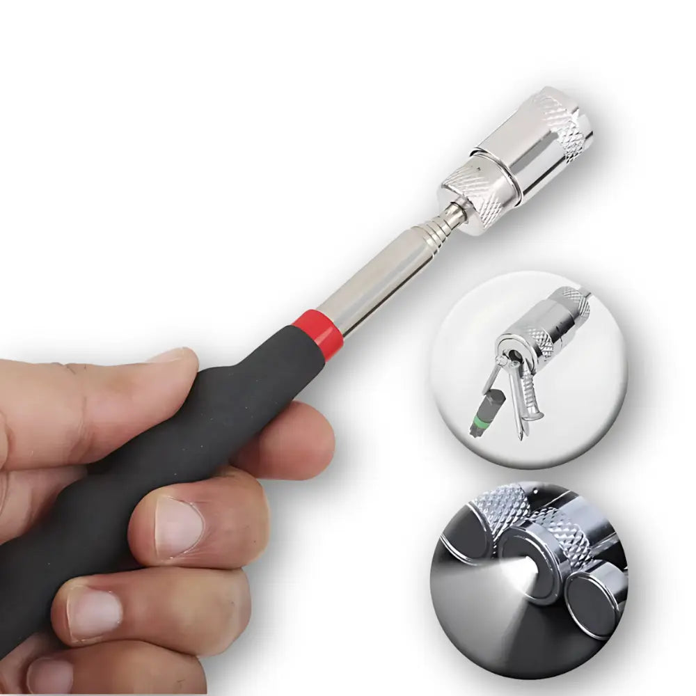 ZUIDID Ramasse Vis Aimanté – Outil Télescopique aimant boulons dans facilement lescopique objets outil parations plus pour puissant ramasse talliques tige tous votre vous zuidid